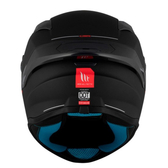 Casque intégral FF106B Targo S Kay Noir mat MT Helmets