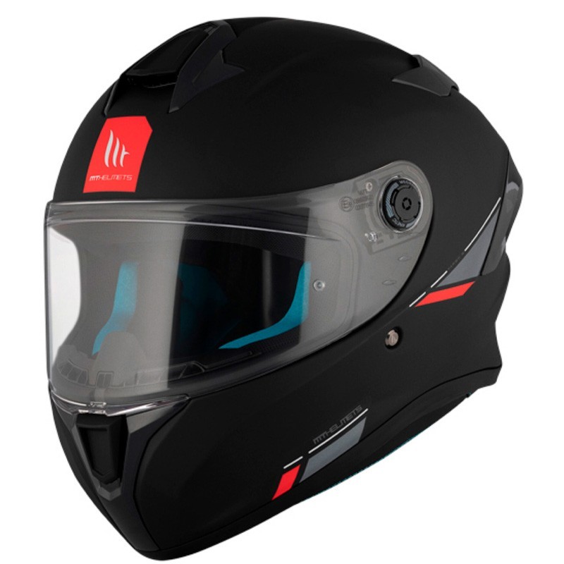 Full face helmet FF106B Targo S Kay Matte Black MT Helmets