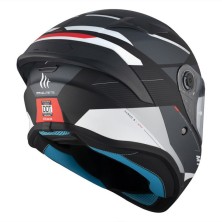 Casco Integral MT FF106B Targo S B2 Kay 22-06 Negro Gris Mate