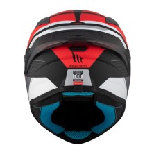 Full-face helmet MT FF106B Targo S B5 Kay 22-06 Matte Red Black