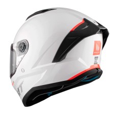 Casque MT FF126 Stinger 2 Solid A0 Blanc Brillant Nacré