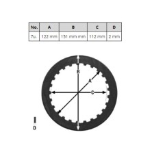 Clutch spacer kit TRW