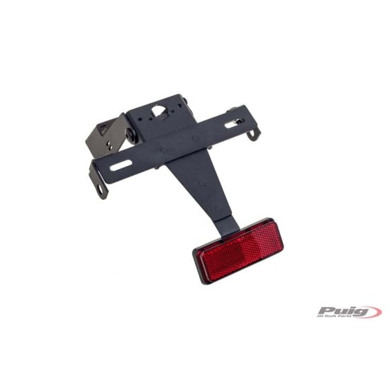 Support de plaque d'immatriculation Kawasaki ER-6F 12-16 Puig