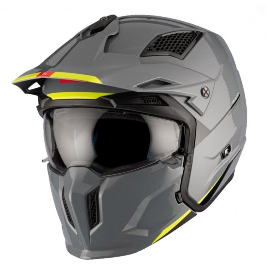 Helmet TR902B SV Streetfighter SV S SOLID A22 Glossy Gray MT