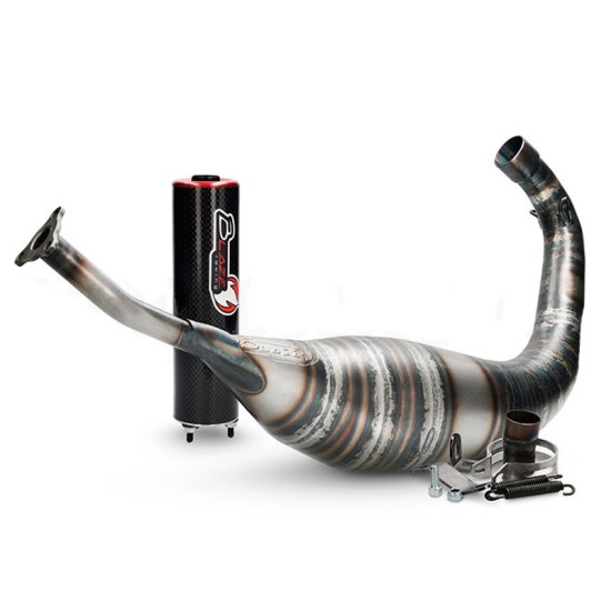 Escape Blaze Racing 90cc Minarelli AM6 Carbon Silencer