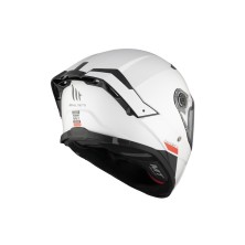 Casco Thunder 4 SV Solid Pearl White MT Helmets