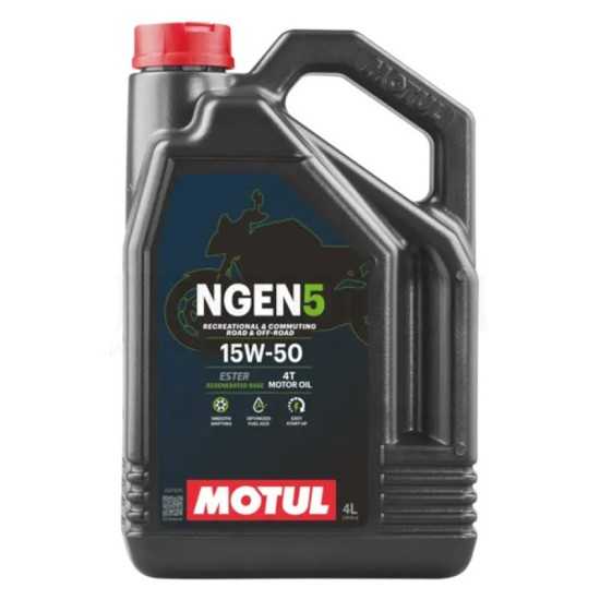 Oil Motul Ngen 5 15W50 4T 4L Oil Motul Ngen 5 15W50 4T 4L