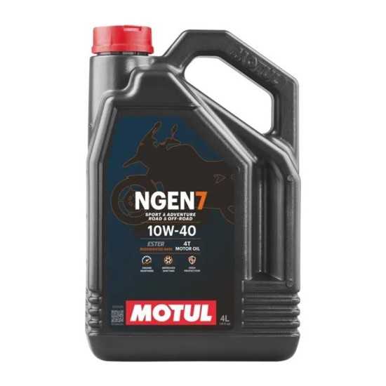 Oil Motul Ngen 7 10W40 4T 4L Oil Motul Ngen 7 10W40 4T 4L