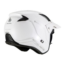 TR902SV District SV Solid A1 Glossy white helmet MT Helmets