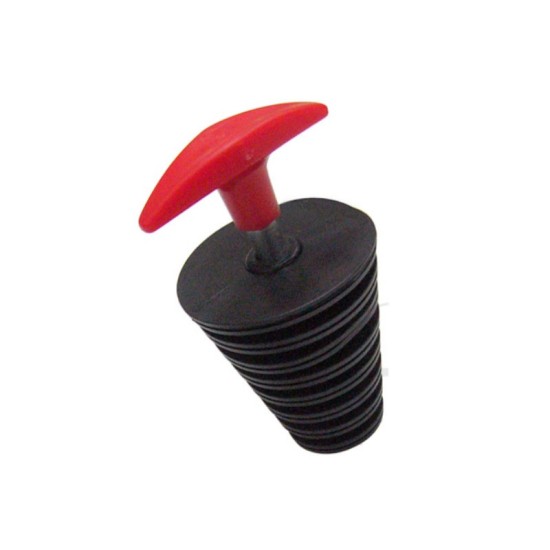 Stopper for washing outflow 23/52 mm with handle