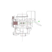 Original type carburetor Zip 50 4T 2V 06-13 Octane