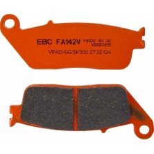Plaquettes de frein avant EBC FA142V Semi-fritté V