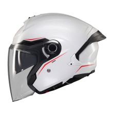 Casque Jet OF515SV Cosmo SV A0 Blanc Brillant MT