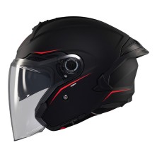 Helmet Jet OF515SV Cosmo SV A1 Black Mate MT