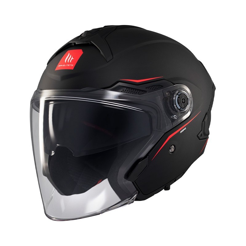 Casque Jet OF515SV Cosmo SV A1 Noir Mate MT