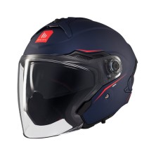 MT Jet Helmet OF515SV Cosmo SV A7 Matte Blue