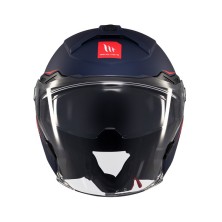 MT Jet Helmet OF515SV Cosmo SV A7 Matte Blue