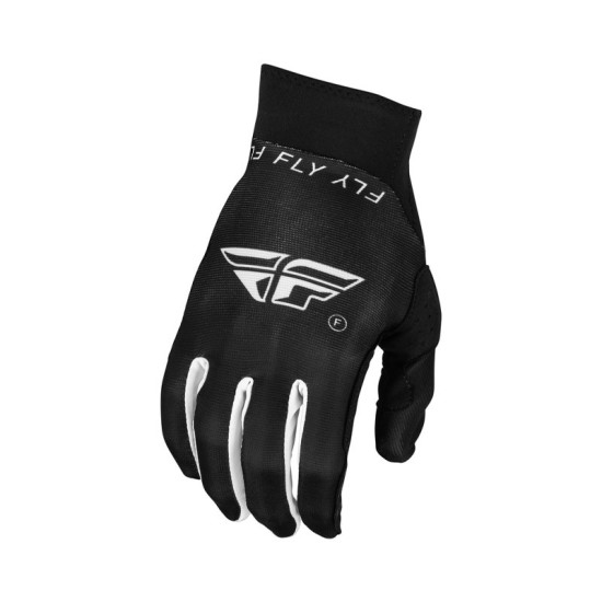 RACING Pro Lite white and black FLY gloves