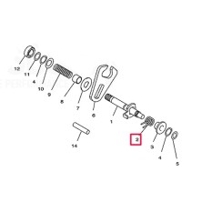 gear selector spring Rieju MRT 50 AM6 E2 / E4 / E5