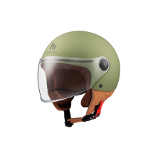 Casque OF501 Street Solid A6 Vert Mat MT Helmets