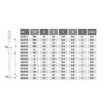 Boite 10 aiguilles pour carburateur PWK Polini