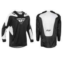 T-shirt FLY RACING Kinetic SYM Noir et blanc