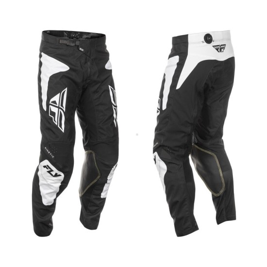 Pantalon FLY RACING F-16 noir et blanc