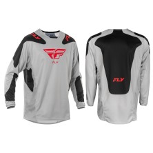 FLY RACING Kinetic SYM Light Grey T-shirt