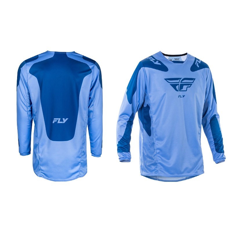 T-shirt FLY RACING Kinetic SYM bleu foncé