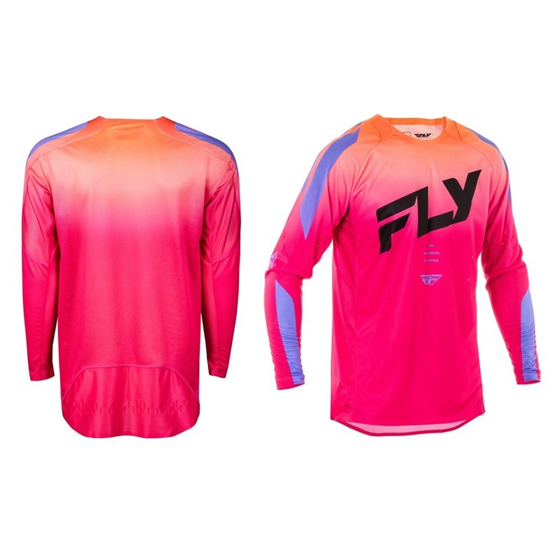 FLY RACING Evolution SYM lavender pink t-shirt