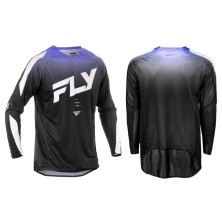 FLY RACING Evolution SYM black and purple t-shirt