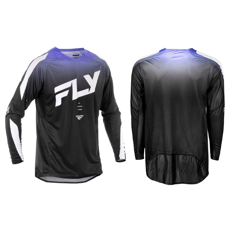 T-shirt FLY RACING Evolution SYM noir et violet