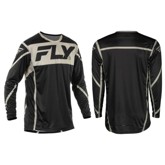 T-shirt FLY RACING Lite noir et gris