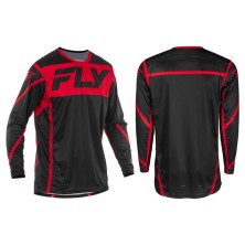 FLY RACING Lite red and black t-shirt