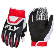 FLY RACING F-16 gloves in black, red, and white