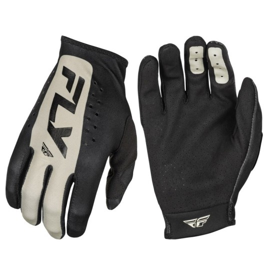 FLY RACING Lite gloves in black and gray