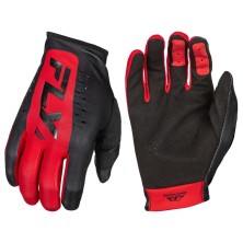 FLY RACING Lite gloves in red and black