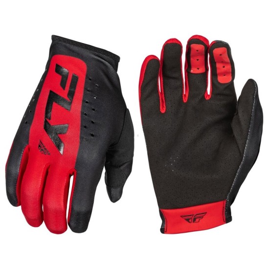 FLY RACING Lite red and black children's gloves