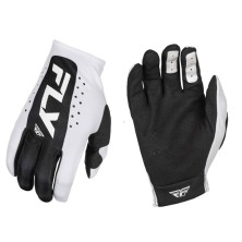 FLY RACING Lite children's gloves in black and white