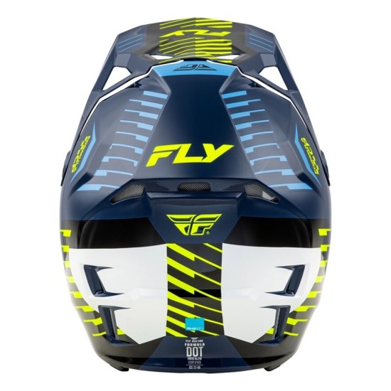 Casque FLY RACING Formula CP Slice bleu foncé