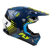 Casque FLY RACING Formula CP Slice bleu foncé