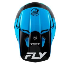 FLY RACING Kinetic Rally blue helmet