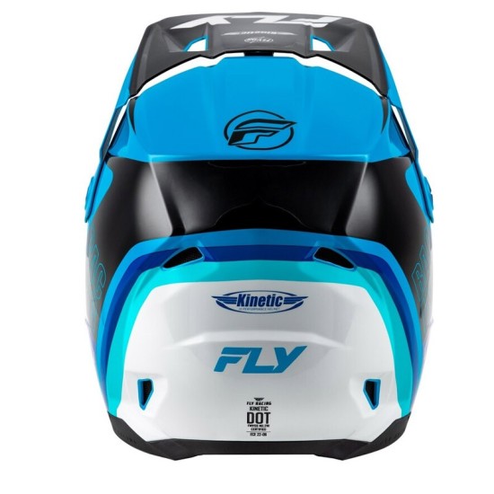 Casque FLY RACING Kinetic Rally bleu