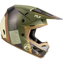 Casque FLY RACING Kinetic Rally vert mat