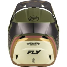 Casque FLY RACING Kinetic Rally vert mat