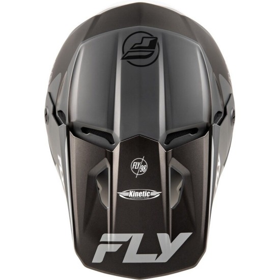 Casque FLY RACING Kinetic Rally gris mat et noir