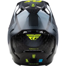 Casque FLY RACING Formula S Carbon Protocole carbone noir