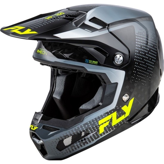 Casque FLY RACING Formula S Carbon Protocole carbone noir