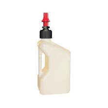 Quick fill gasoline canister 20 liters white