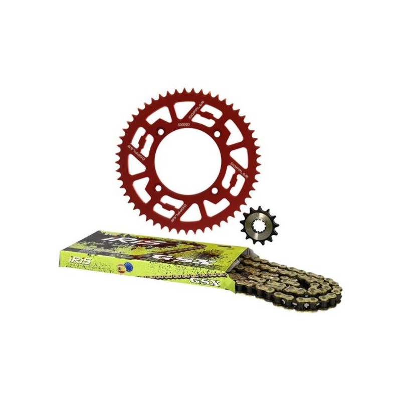 Beta RR transmission kit plate + chain + sprocket